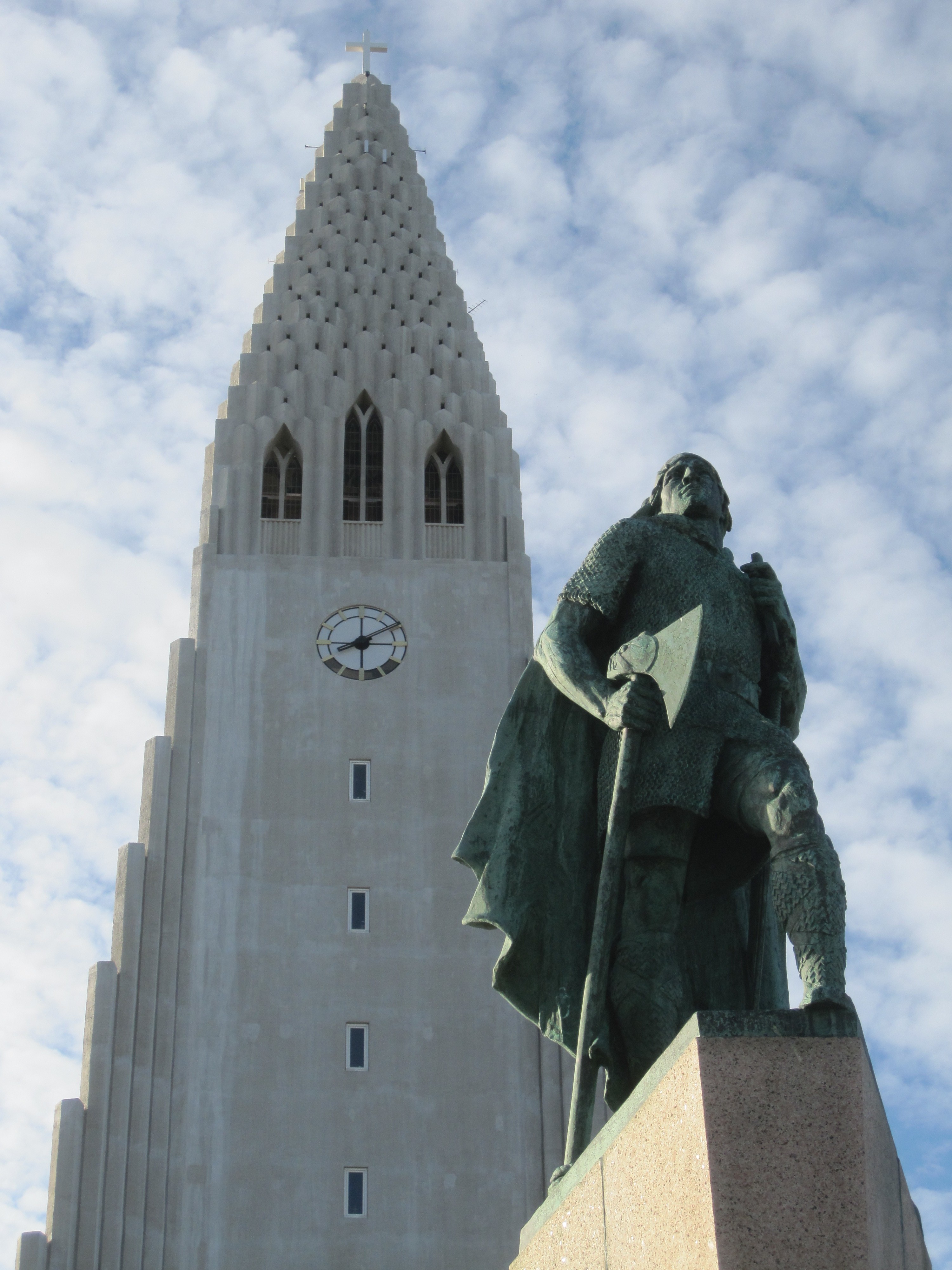 cathédrale reykjavik eglise protestante Hallgrimskirkja Leifur Eiríksson